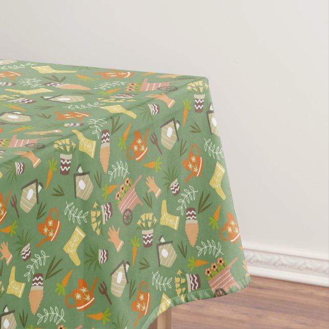Nappe Jardin Floral Vert (In Situ)