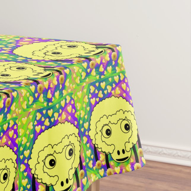 Nappe Jaune Mouton Jaune Coeur Jaune (In Situ)