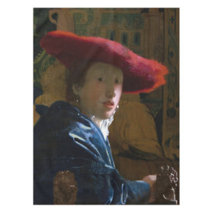 Nappe Johannes Vermeer - Fille avec un Casquette rouge