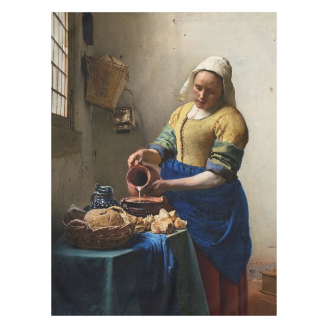 Nappe Johannes Vermeer - La Milkmaid (Devant)