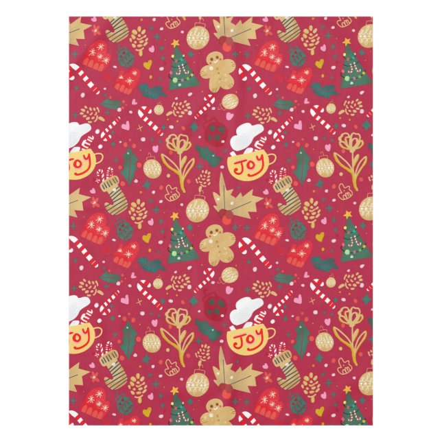 Nappe Joie de Noël (Devant)