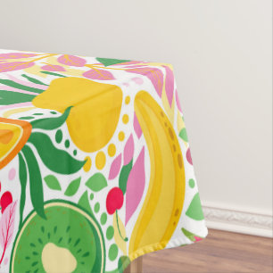 Nappe Joli Coloré Été Tropical Fruit Motif amusant