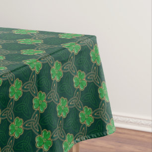 Nappe Jour de la Saint Patrick géométrique Celtic Triske