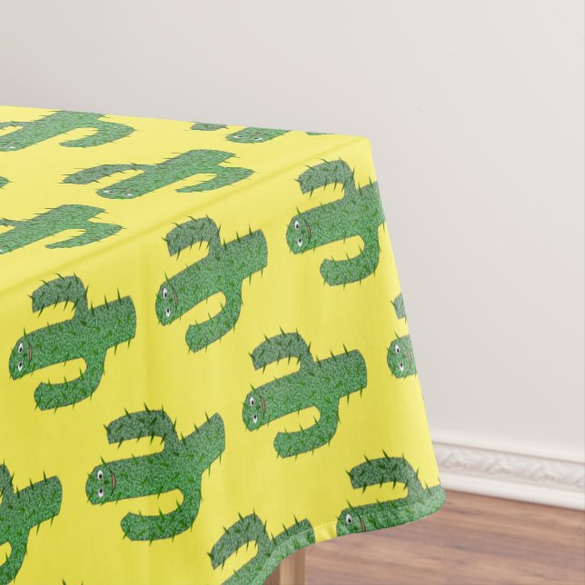 Nappe Jour des morts heureux Cactus Patterned (In Situ)