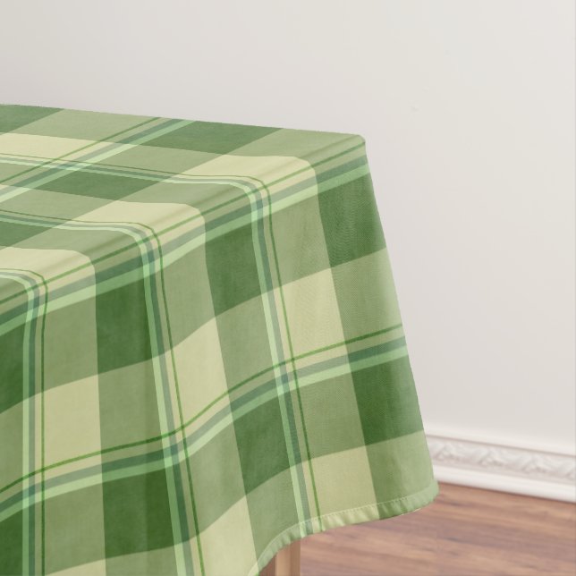 Nappe Journée de la Saint Patrick à Plaid Vert (In Situ)