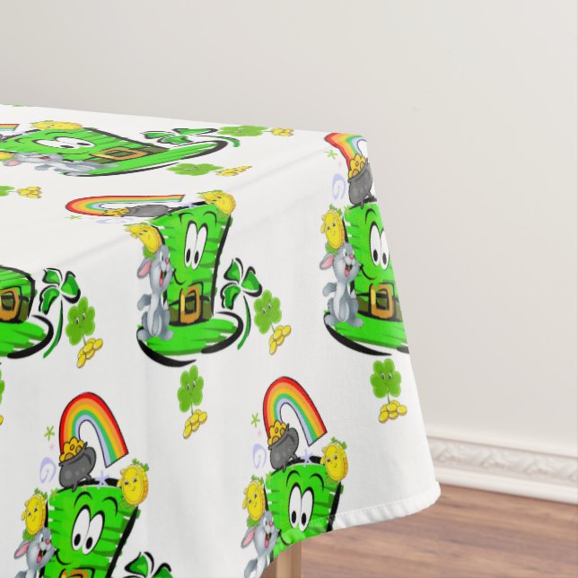 Nappe Joyeuse Saint Patrick Lapin (In Situ)