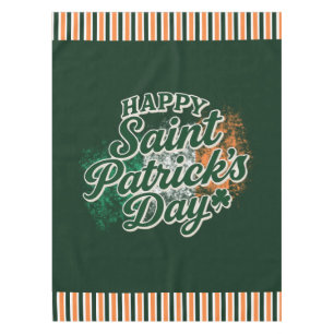 Nappe Joyeuse Saint-Patrick vintage