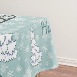 Nappe Joyeux motif de Noël