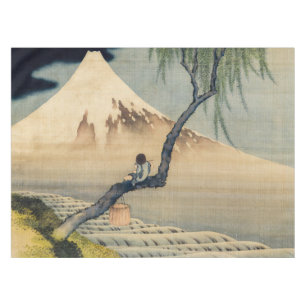 Nappe Katsushika Hokusai - Garçon regardant le Mont Fuji