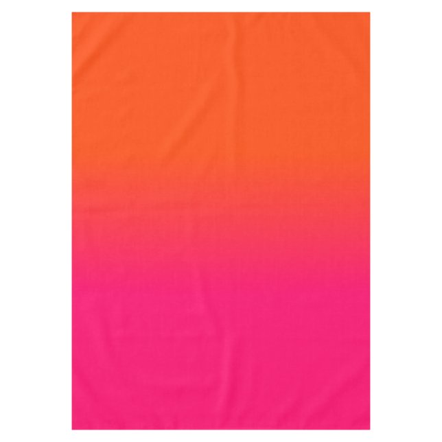 Nappe La couleur rose orange et au néon au néon d'ombre (Devant)