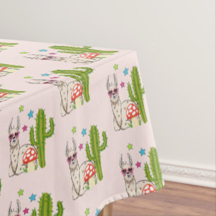 Nappe Lama cool en Motif Lunettes de soleil en forme de