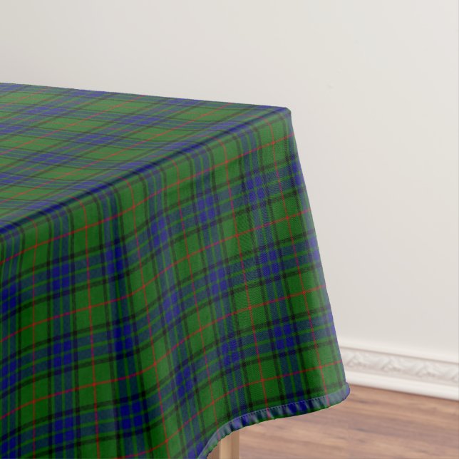 Nappe Lauder tartan bleu vert plaid (In Situ)