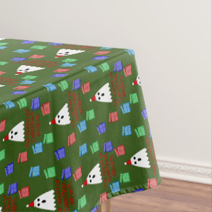 Nappe Le fantôme de Noël présente drôle