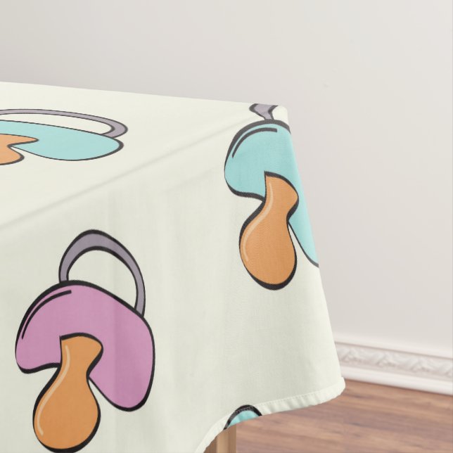 Nappe Le genre adorable de tétine indiquent le baby (In Situ)