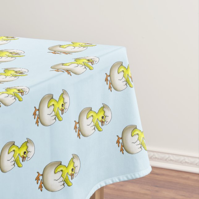 Nappe Le nouveau poussin de Pâques éclos (In Situ)