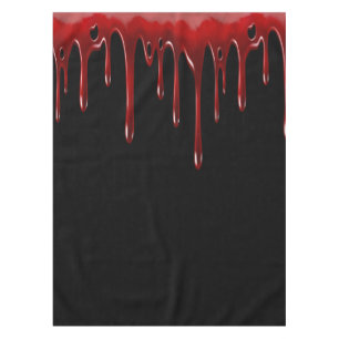 Nappe Lecteurs de sang tombés Noir