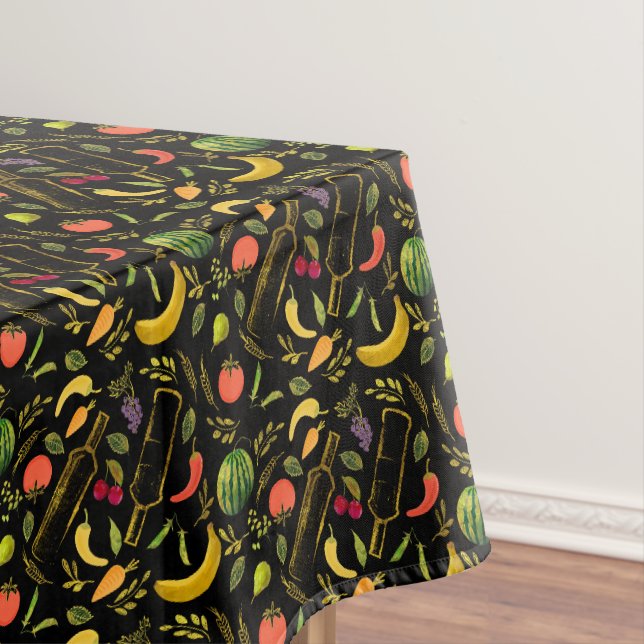 Nappe Légume et bouteilles d'or Bouteilles de Hipster de (In Situ)
