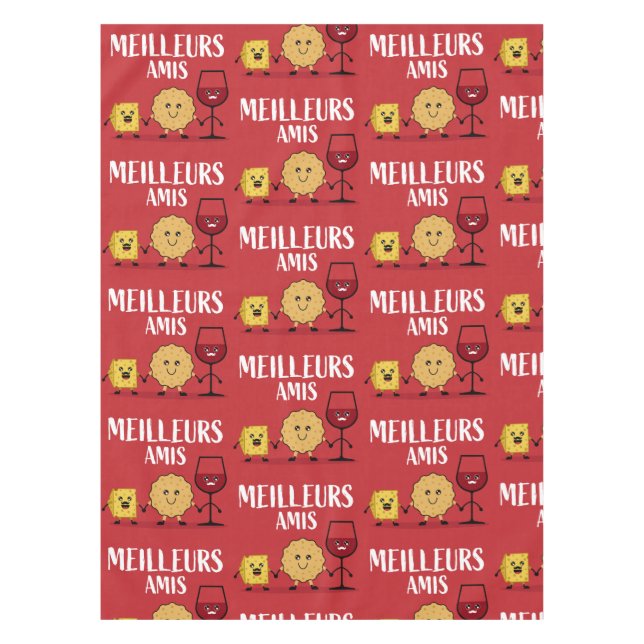 Nappe Les amateurs de fromage français (Devant)