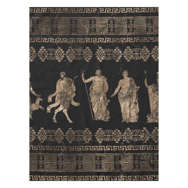 Nappe Les divinités grecques et l'ornement de Meander (Devant)
