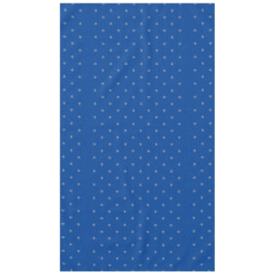 Nappe Les étoiles florales juives sur le bleu foncé (l