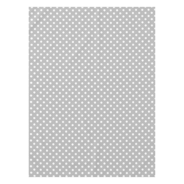 Nappe Les Patterns de Gray White Polka (Devant)