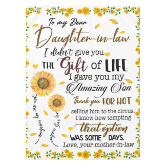 Nappe Lettre Personnalisée À Ma Fille En Droit