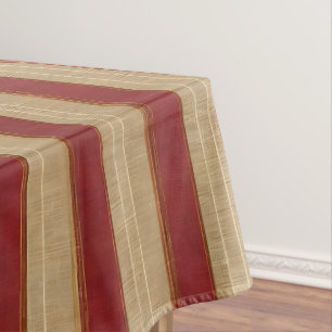 Nappe Linen Luxe tendance Burgundy Gold Collection