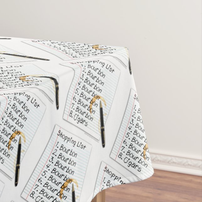 NAPPE - LISTE D'ACHATS D'AMANTS DE BOURBON (In Situ)