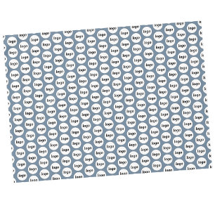 Nappe Logo Motif Marque commerciale Dusty Blue