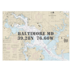 Nappe Longitude marine Latitude Baltimore MD 12281