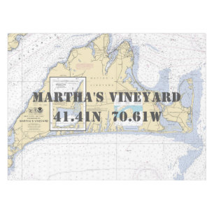 Nappe Longitude nautique Latitude Vignoble Martha
