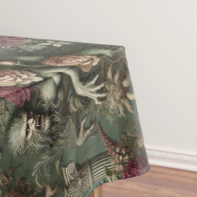Nappe Lycanthropique Verdant - Gothique Grand Motif (In Situ)