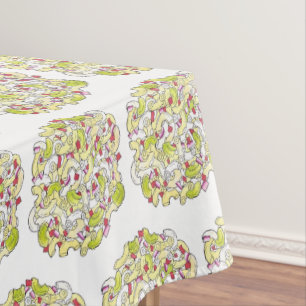 Nappe Macaroni Salade Elbow Pasta Été Cuisine Pique-niqu
