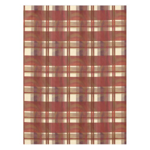 Nappe Madras Plaid Fall Red