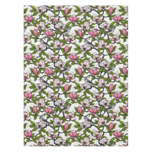 Nappe Magnolia en floraison et tireur