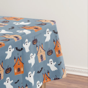 Nappe Maison hantée d'Halloween effrayante