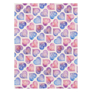 Nappe Mandala Hearts Motif