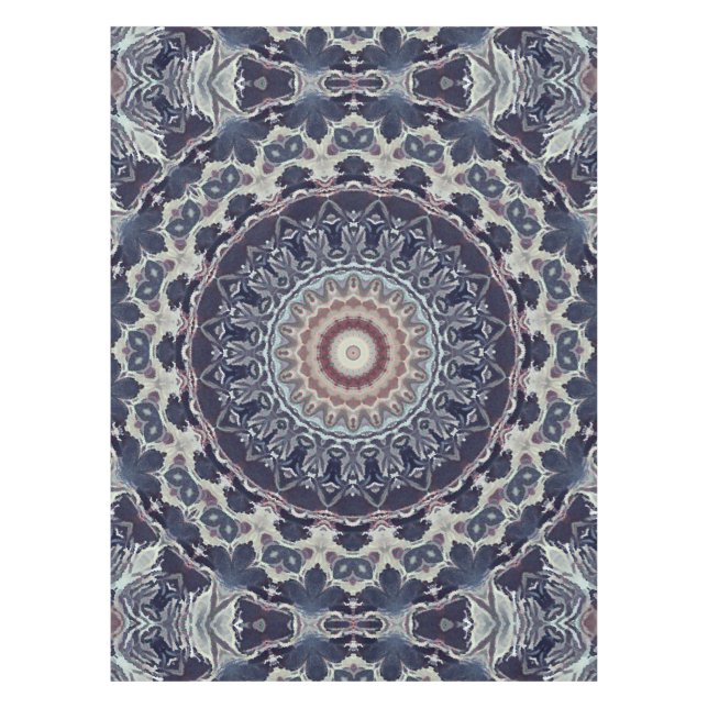 Nappe Mandala ronde sans couture motif arabe k (Devant)