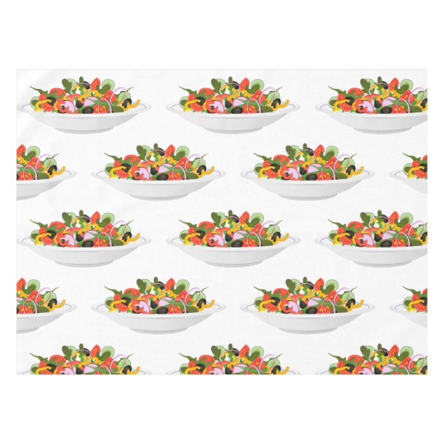 Nappe Mangez plus de plantes frais motivation salade let (Devant (Horizontal))