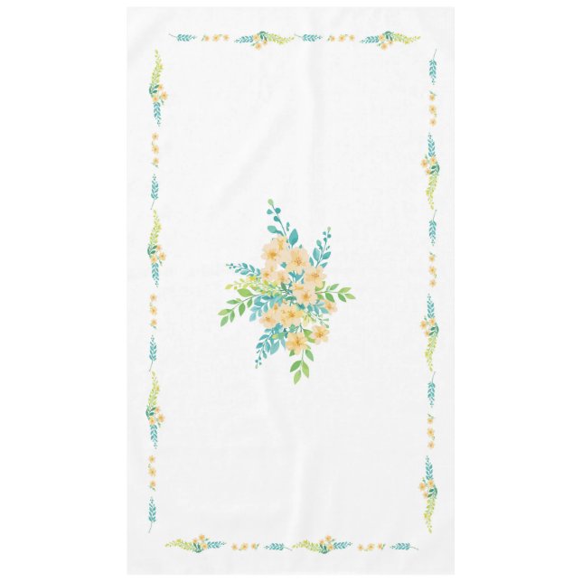 Nappe Mantel con diseño "Flores del campo" (Devant)