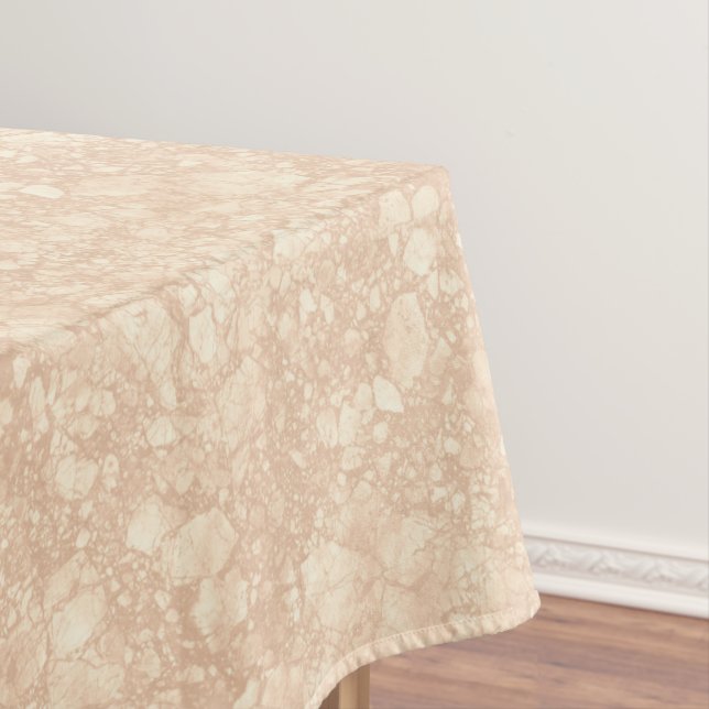 Nappe Marbre de crème beige clair Terrazzo Texture (In Situ)