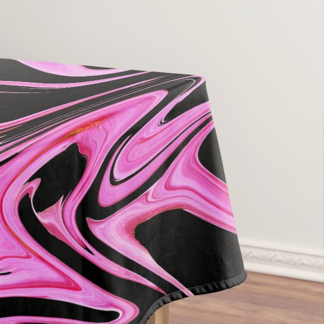 Nappe Marbre rose Et Noir, (In Situ)