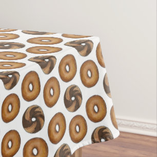 Nappe Marbre Rye Plaque Bagels Petit Déjeuner Brunch NYC