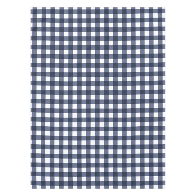 Nappe Marine Bleu Grand Classique En vichy Vérifier Plai (Devant)