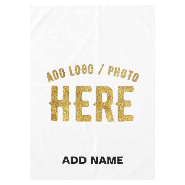 NAPPE MARQUE BLANCHE VERIFIEE BLANC PERSONNALISABLE MODE (Devant)
