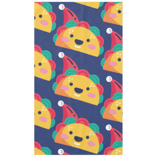 Nappe mauvais Noël taco santa claus