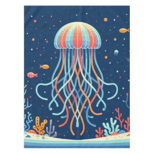 Nappe méduse marine/plage/côtière