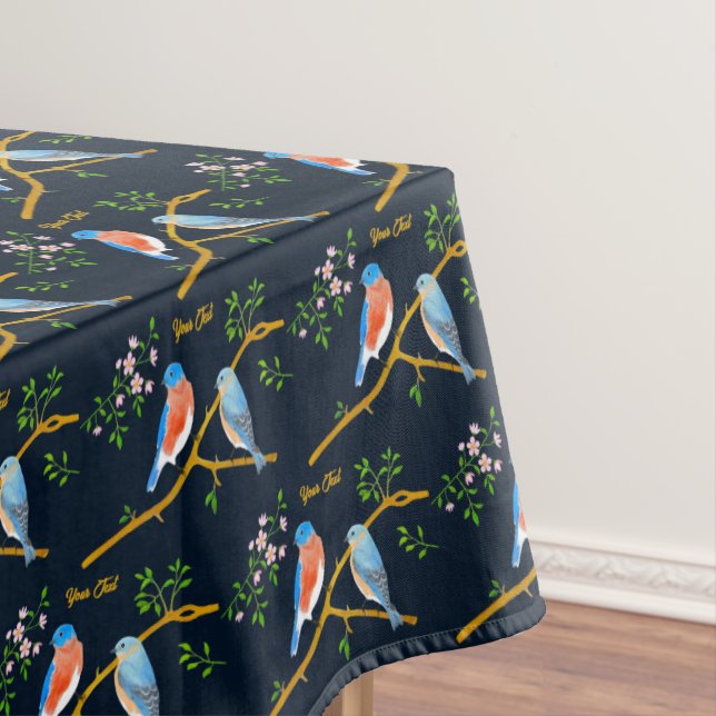 Nappe Merles Bleu foncé (In Situ)