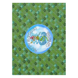Nappe Mermaid Green Warrior