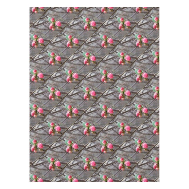 Nappe minuscules bourgeons rouges (Devant)